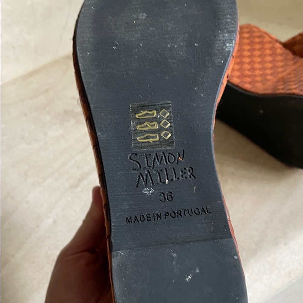 Simon Miller Woven Platform Shoes - Never Worn/Size 36 - Picture 4 of 7